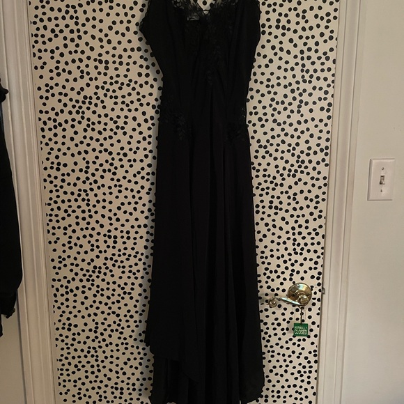 Vintage Dior Black Lace Nightgown - Picture 2 of 3